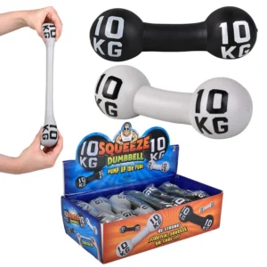 Squeeze Dumbbell Kids Toy in Bulk – Assorted